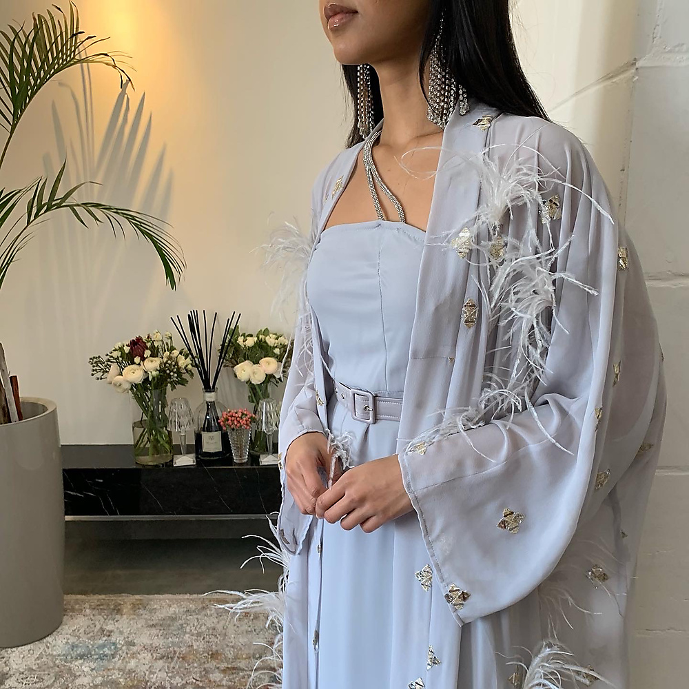 GREY KAFTAN