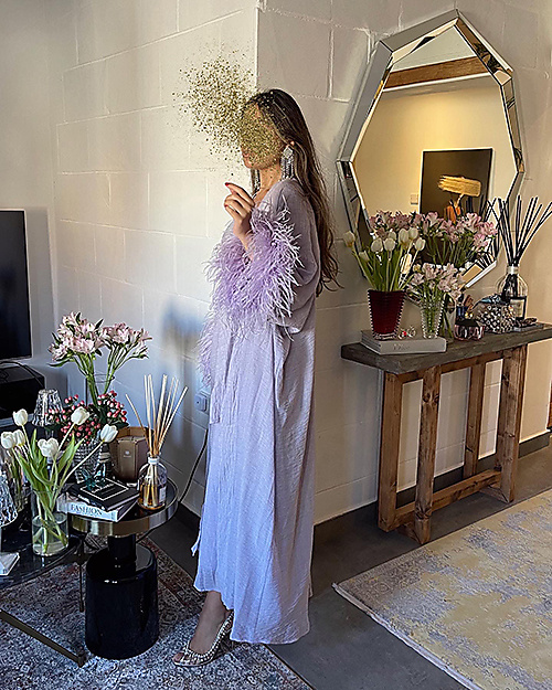 Light Violate Dress