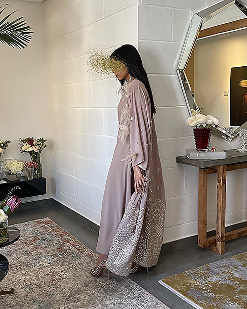 BEIGE KAFTAN