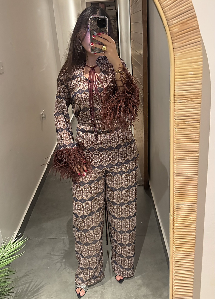 warm maroon