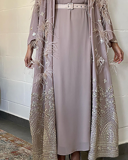 BEIGE KAFTAN