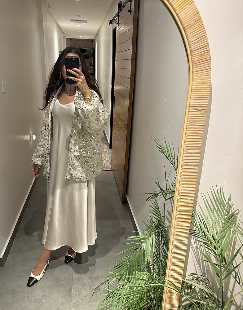 BOMBER GLITTERY FULL LOOK