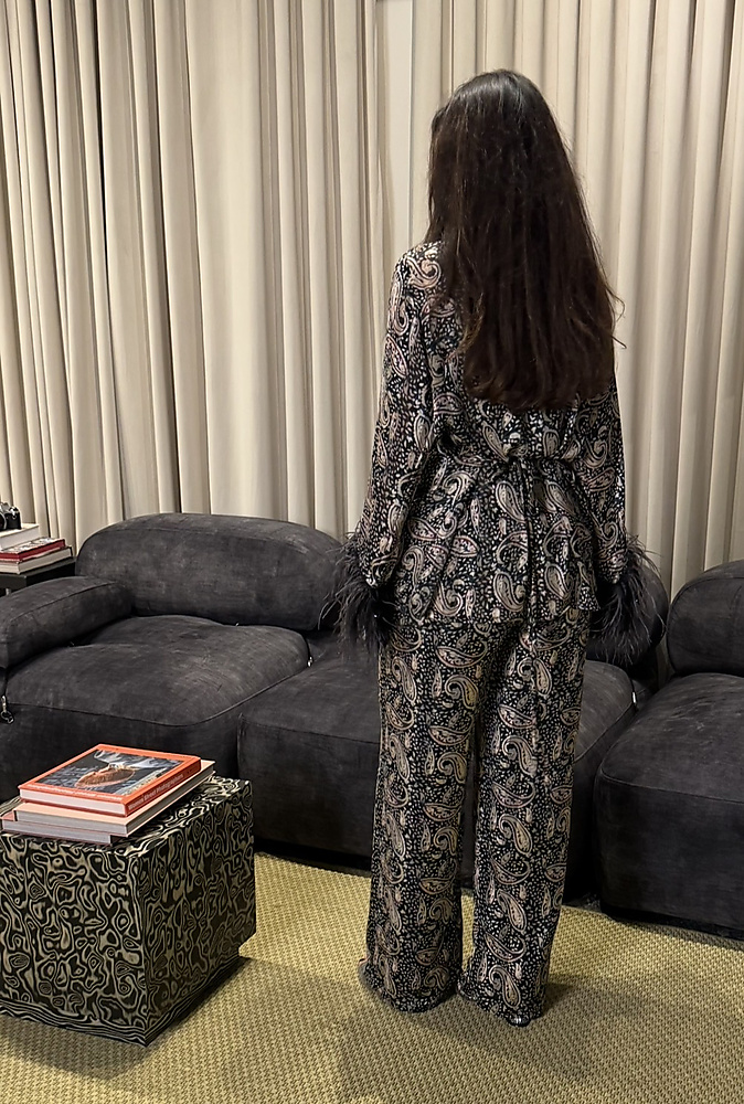 black etro polka