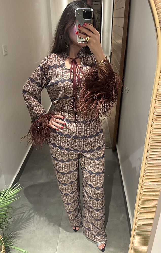 warm maroon