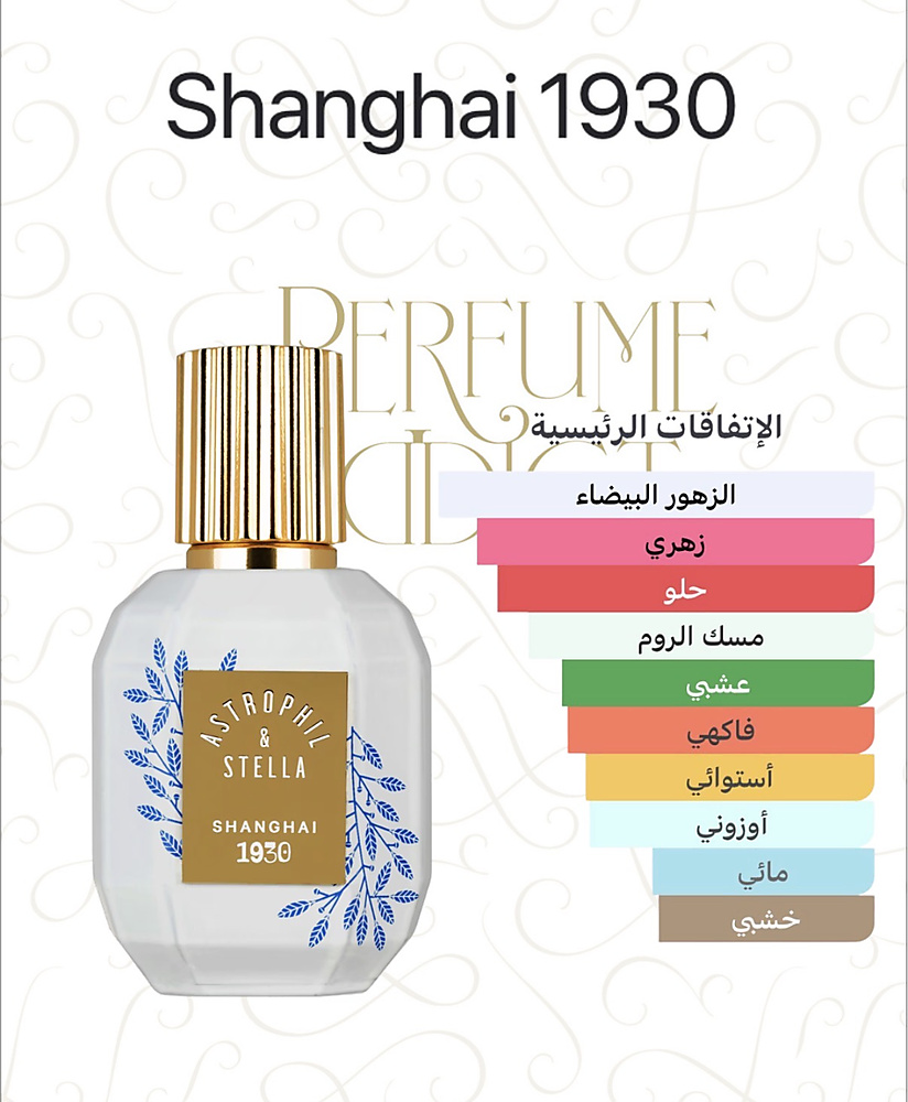 Astrophil & Stella - Shanghai 1930 Extrait de Parfum 50 ml