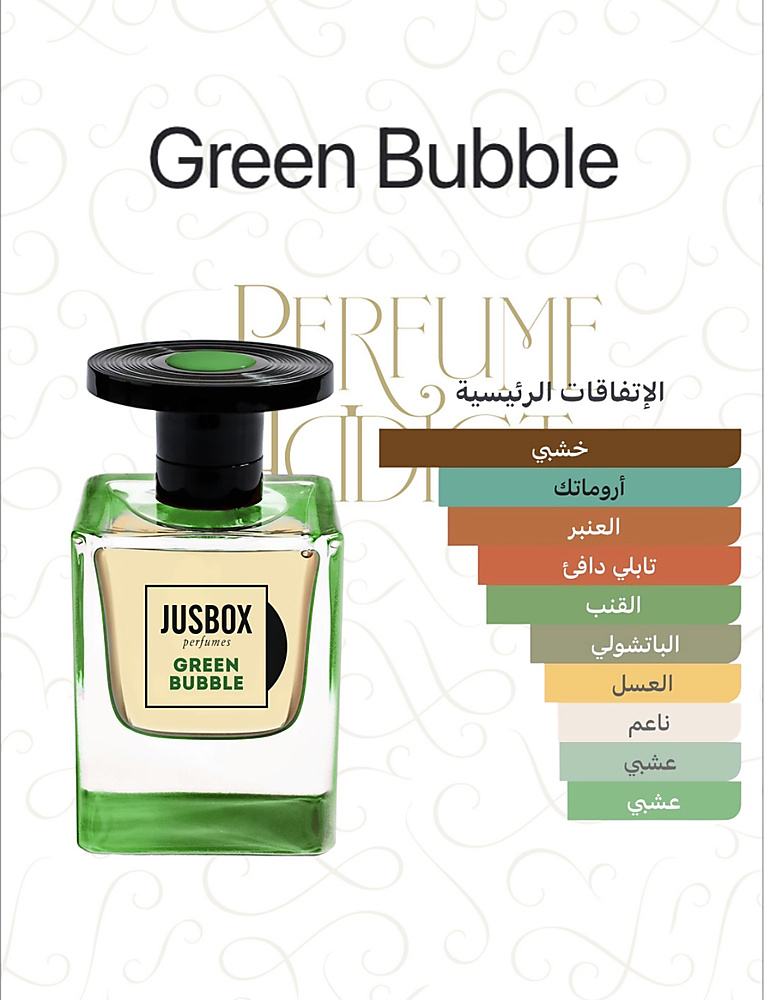 Jusbox Perfumes - Green Bubble 78 ml