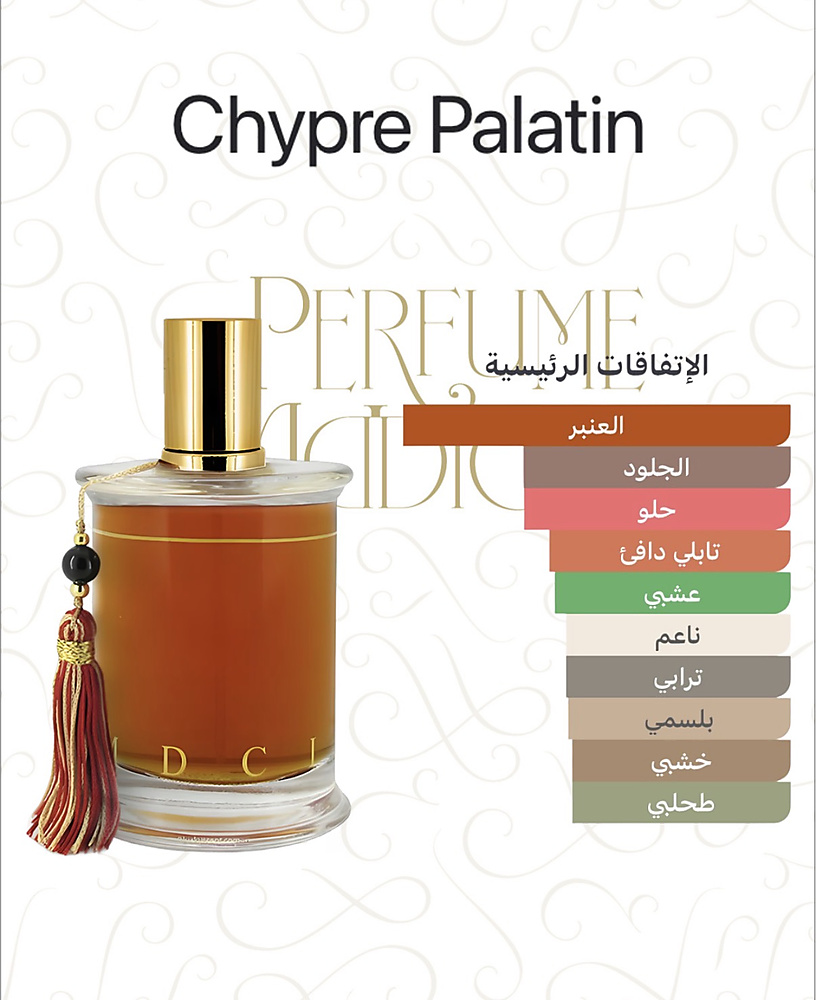 MDCI - Chypre Palatin Eau de Parfum 75 ml