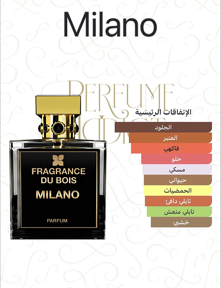 Fragrance Du Bois - Milano Parfum 100 ml