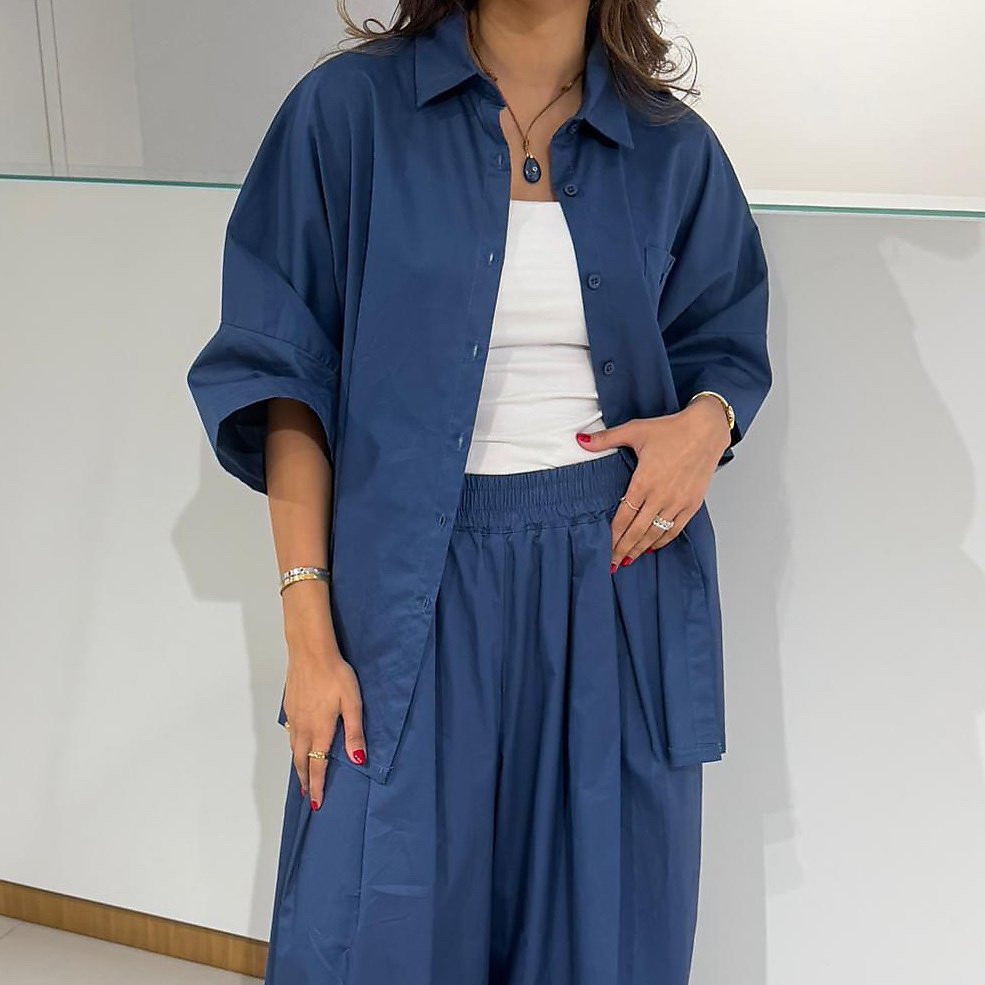 Cotton Set Navy Blue