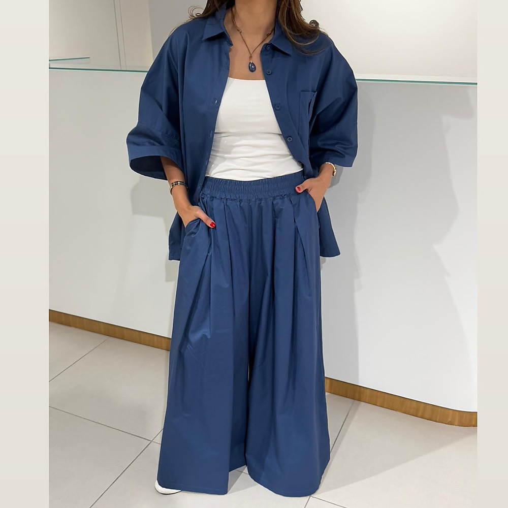 Cotton Set Navy Blue