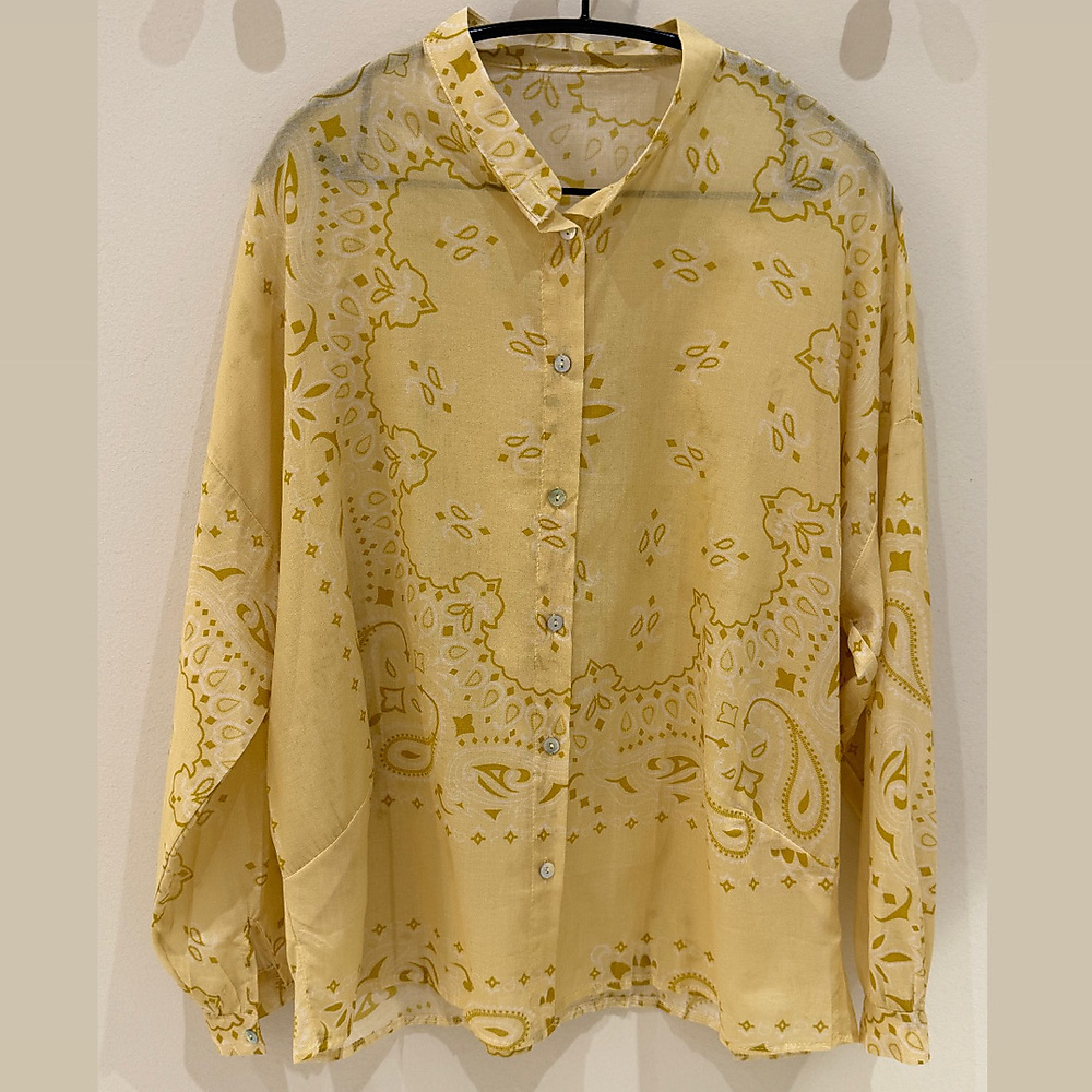 Bandana Set butter yellow ( Free size )