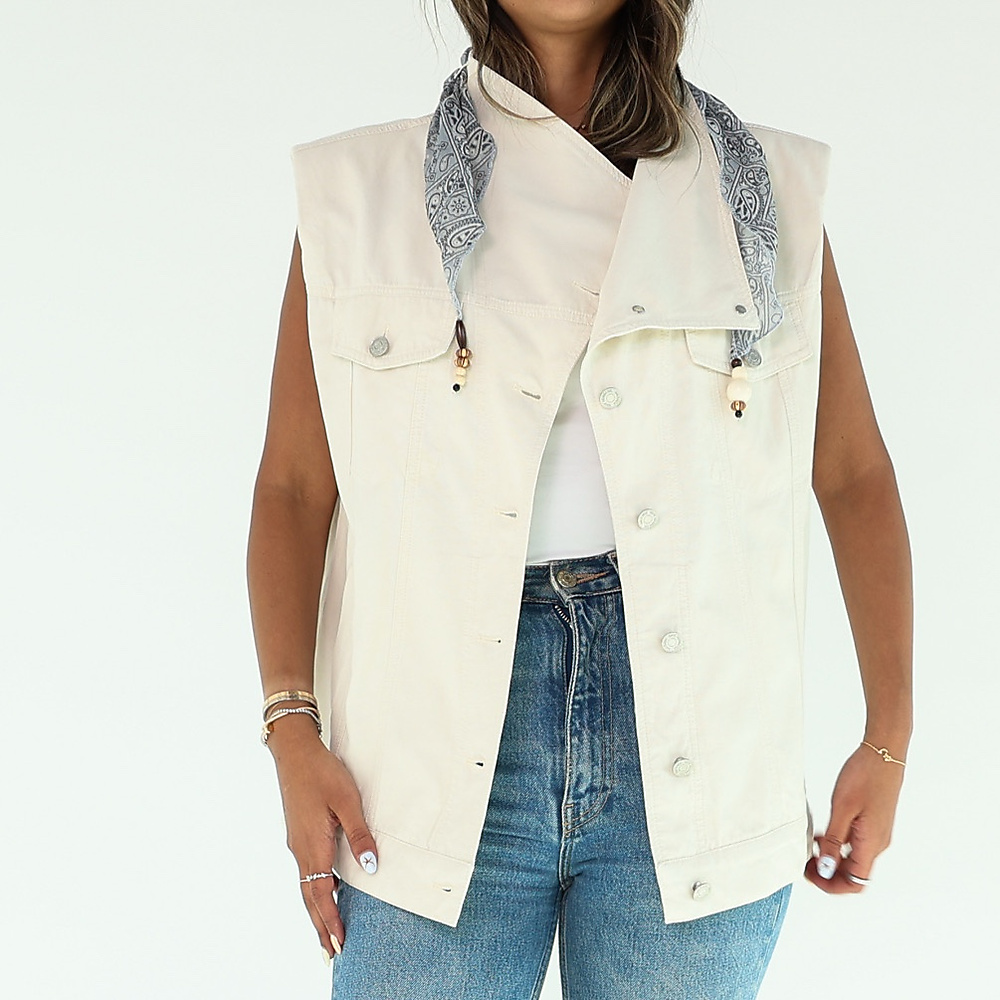 Off White Vest