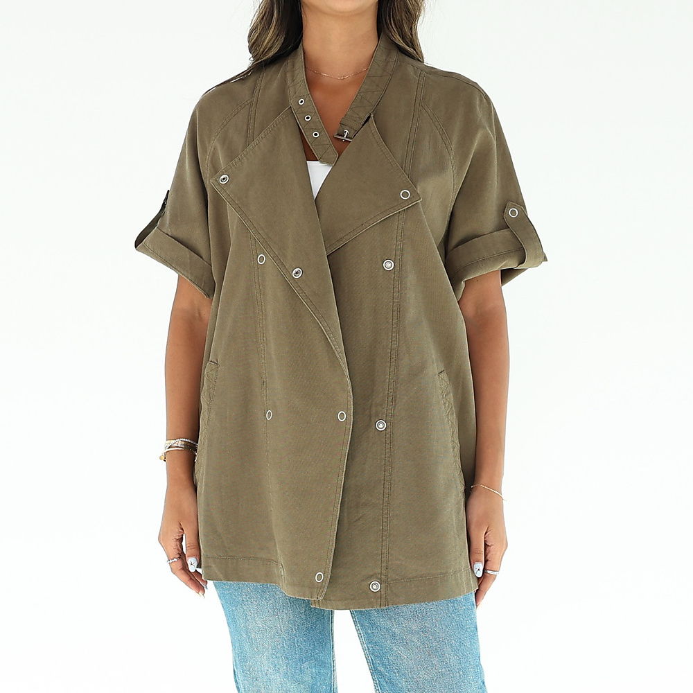 Olive Green Cardigan
