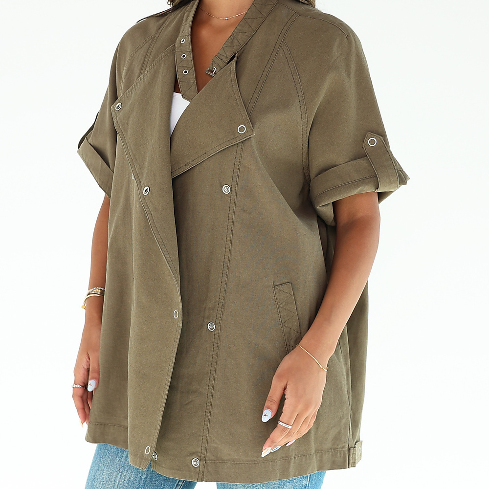 Olive Green Cardigan