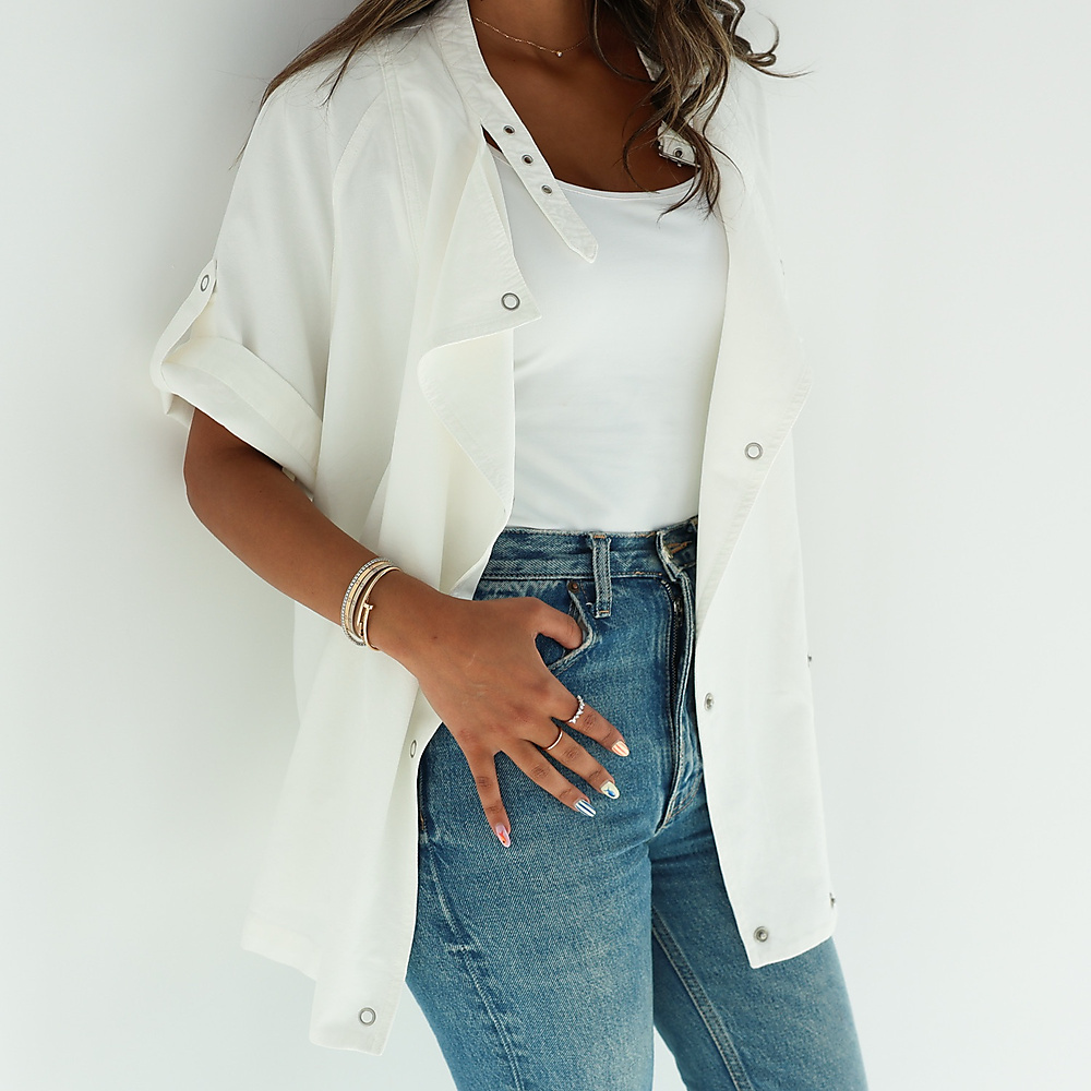 White Cardigan