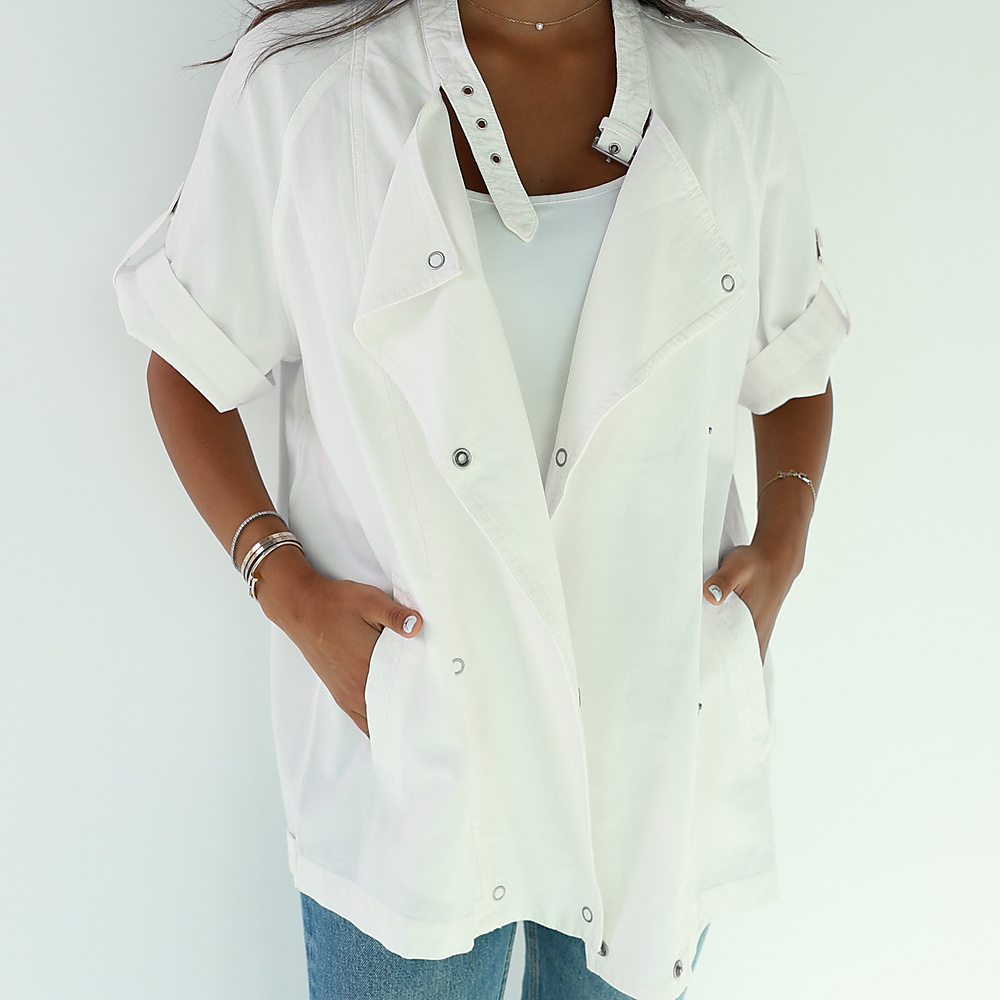 White Cardigan