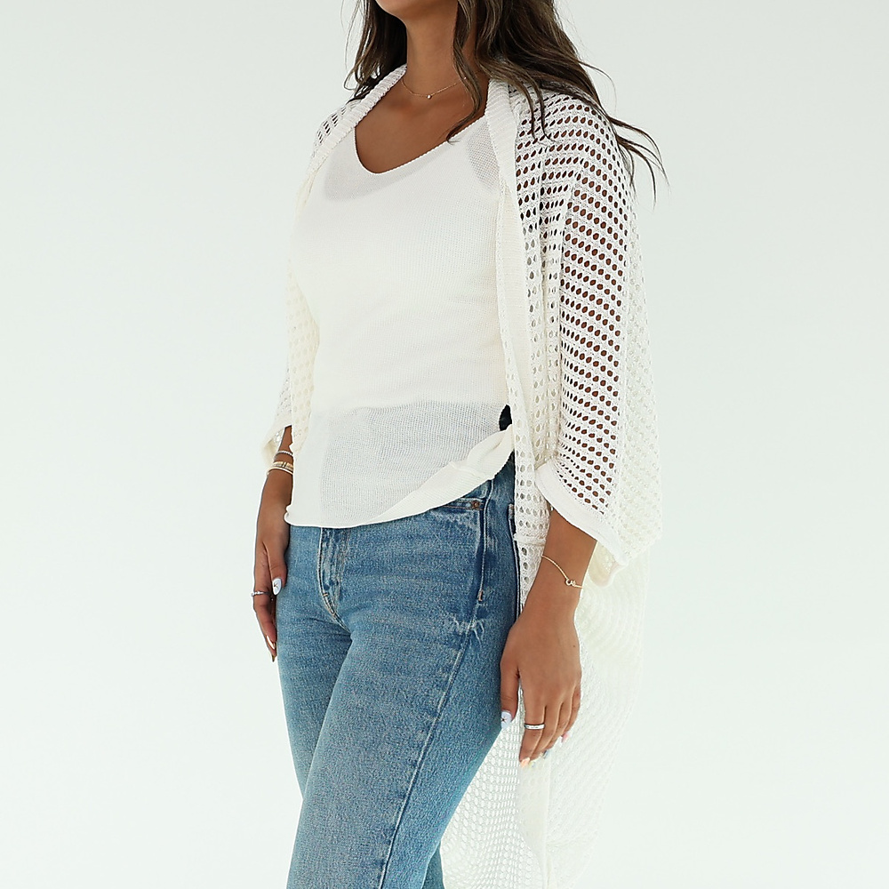 Fishnet Off White