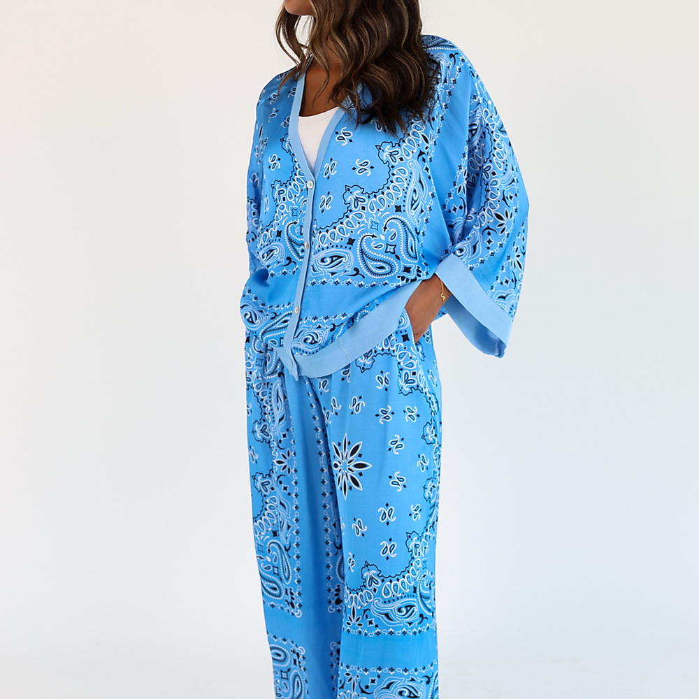 Silk Set light blue ( Free size )