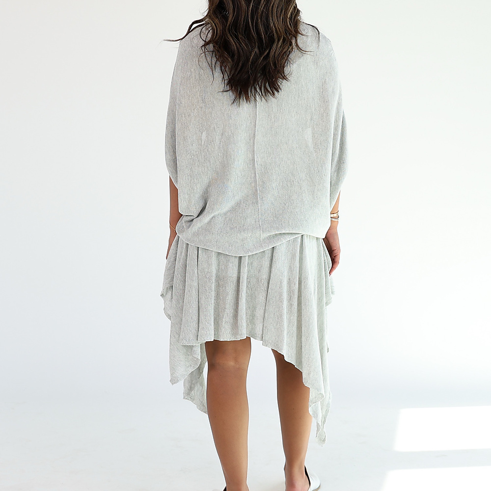 Grey 2-Piece Knit Set
