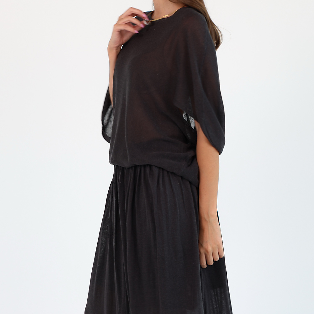 Dee Kyou Dark Grey Flow Set