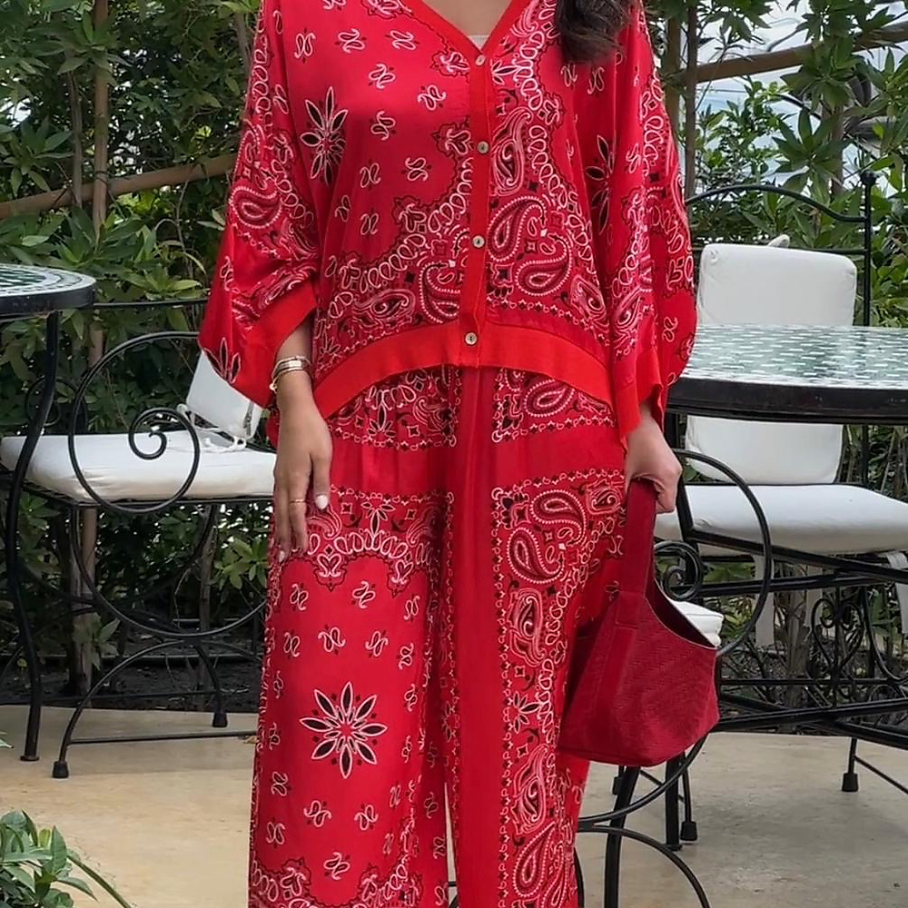 Silk Set Red ( Free Size )