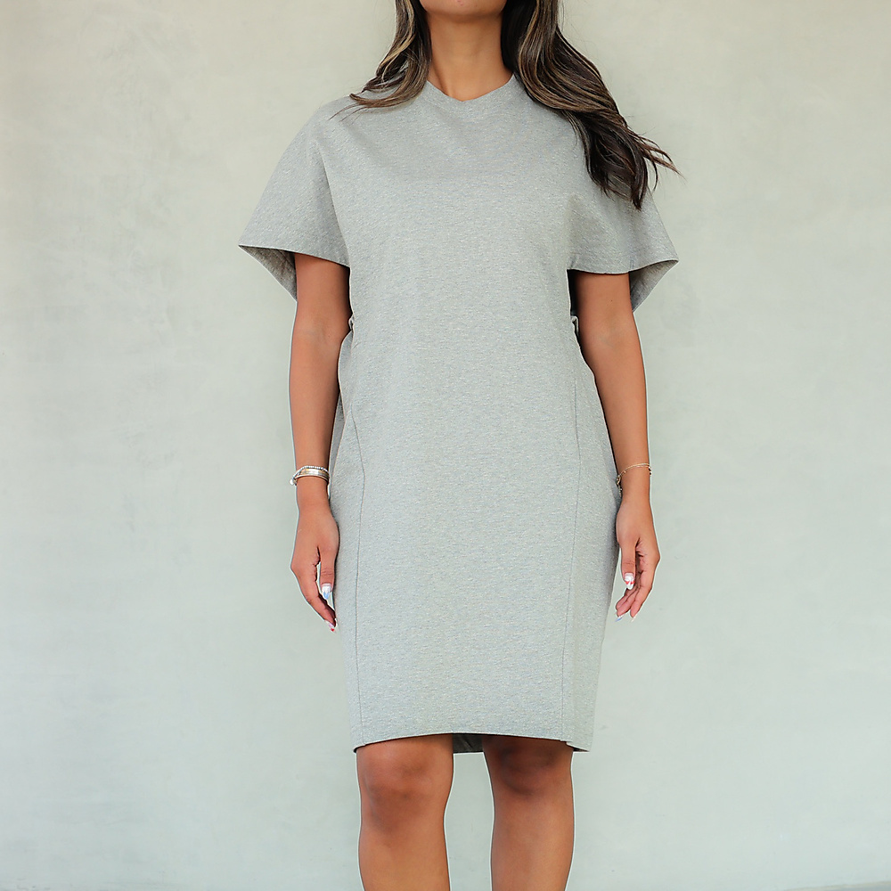 Grey T-Shirt Dress
