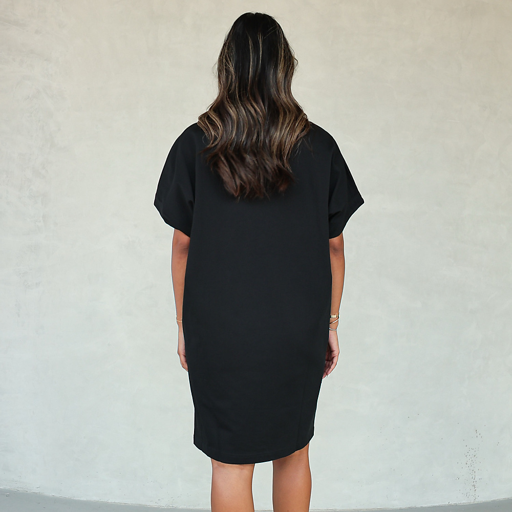 Black  T-Shirt Dress