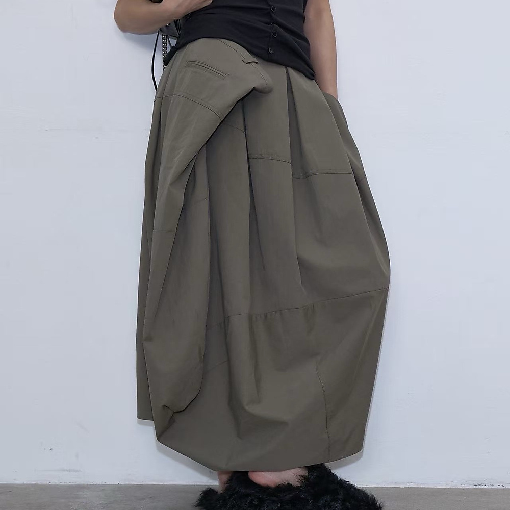 Twist Skirt Beige