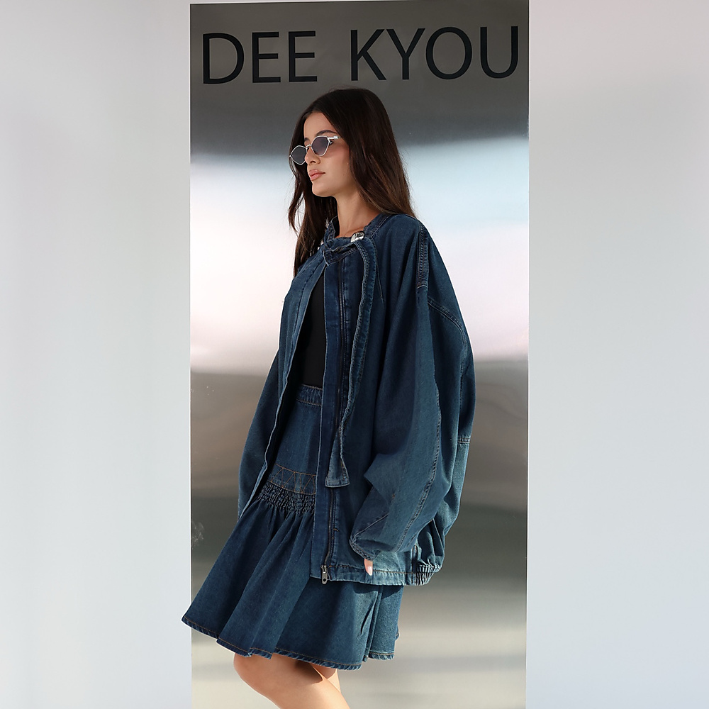 Flounce Denim Set