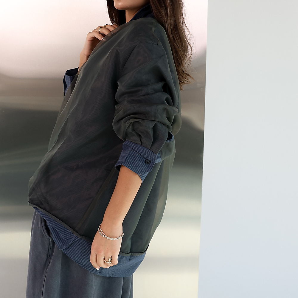 Smoke Sheer Shirt
