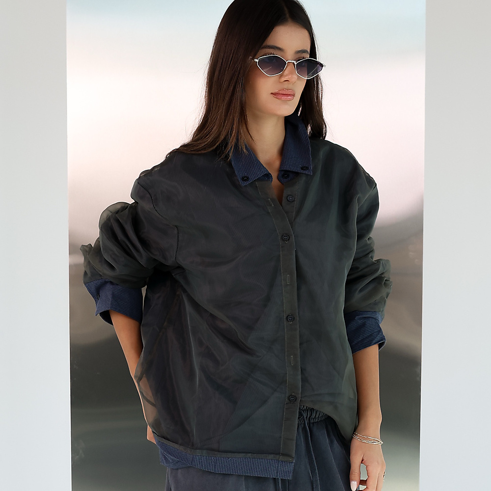 Smoke Sheer Shirt