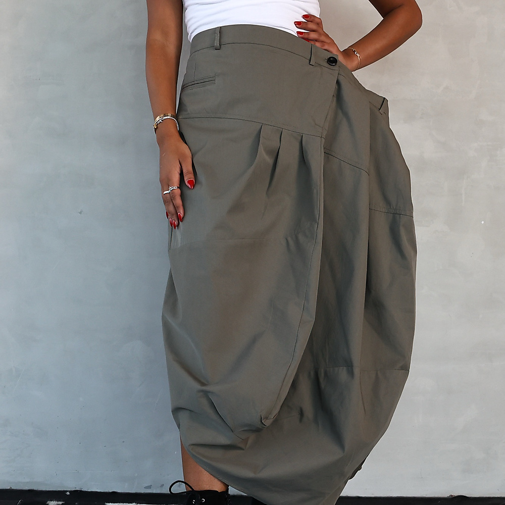 Twist Skirt Beige