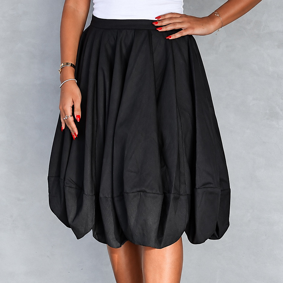Bloom Skirt Black