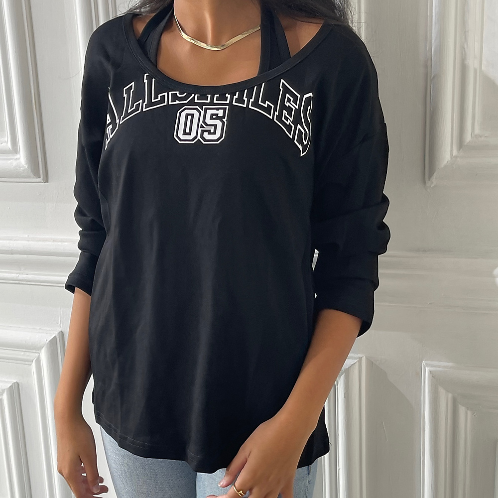 Cotton black Top