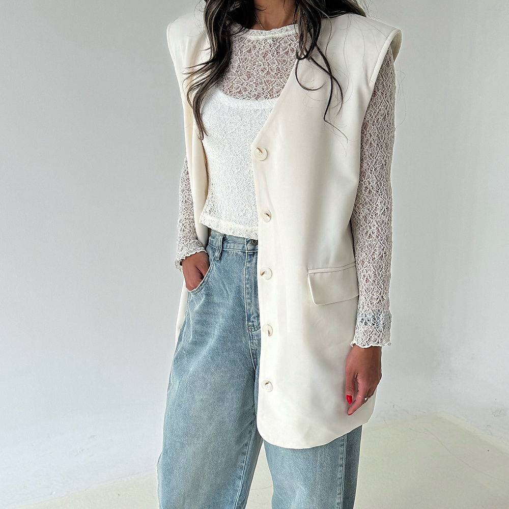 Ivory Vest