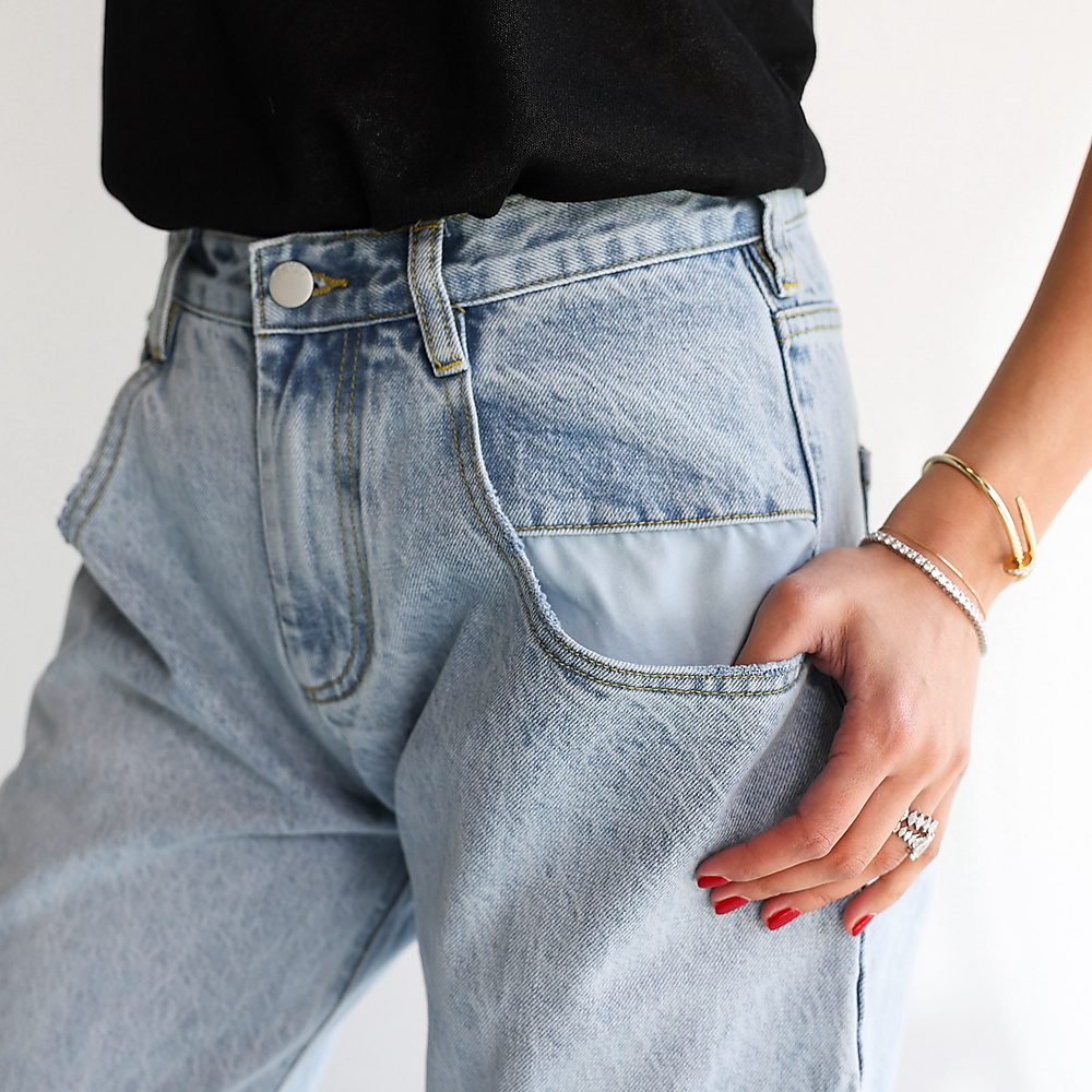 Straight cut Jeans