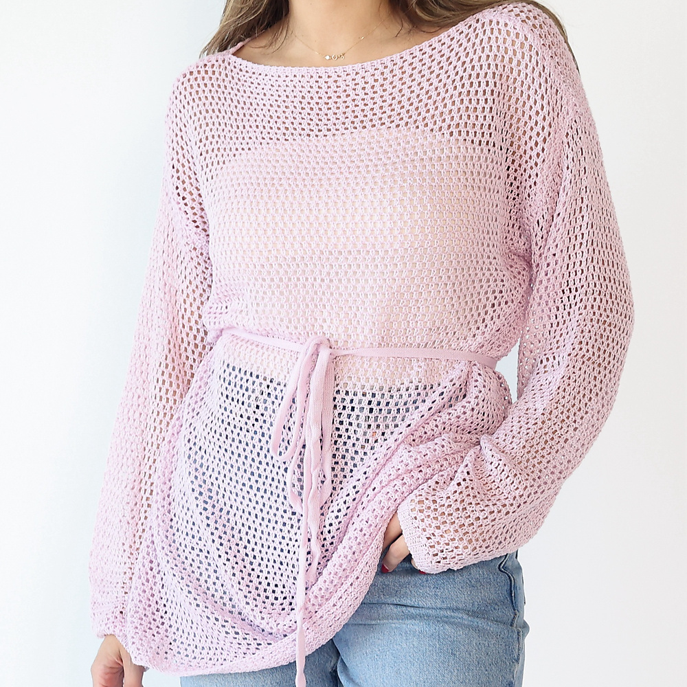 Knitted Top Pink