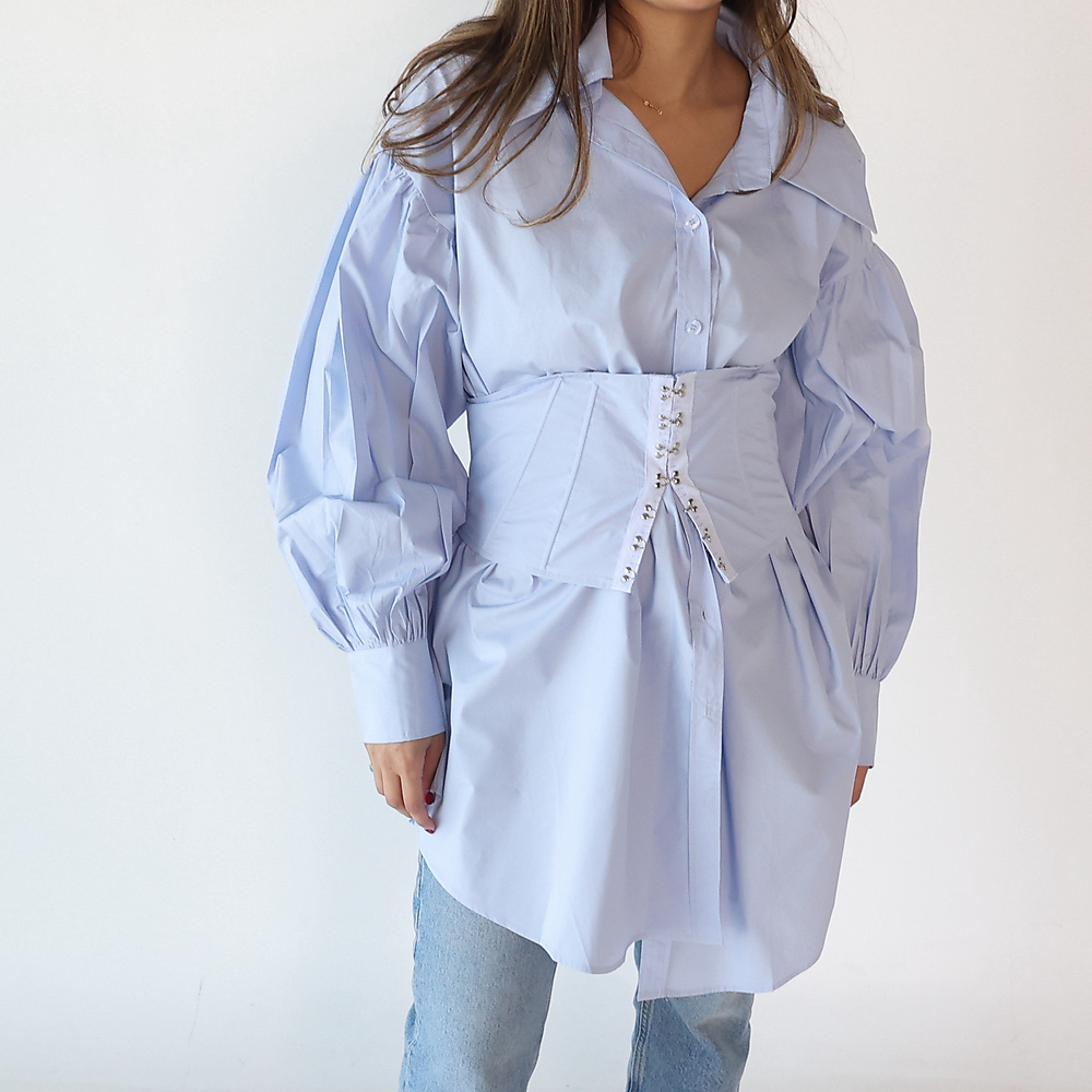 corset Blue top