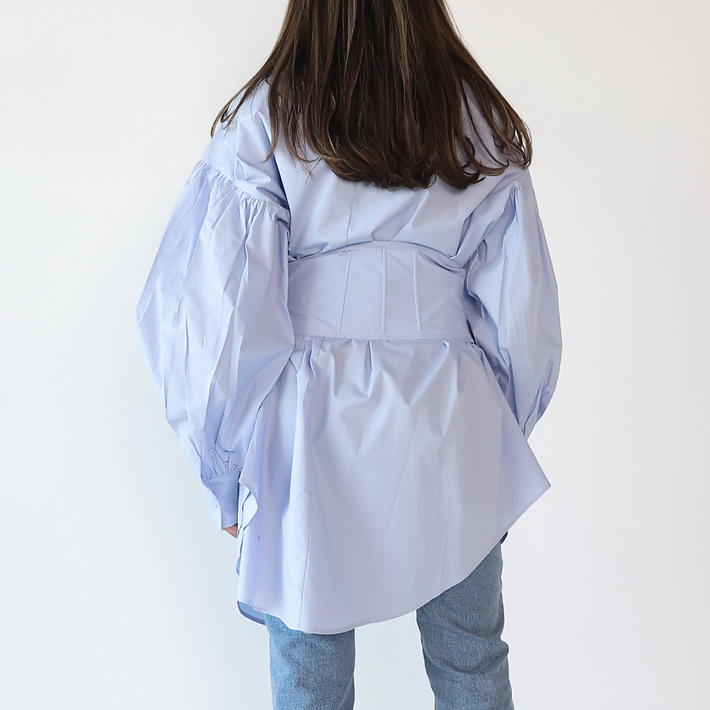 corset Blue top