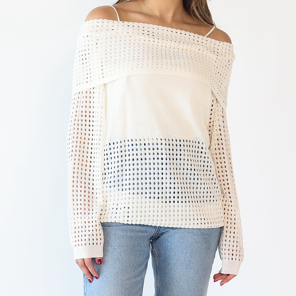 Knitted Beige Top