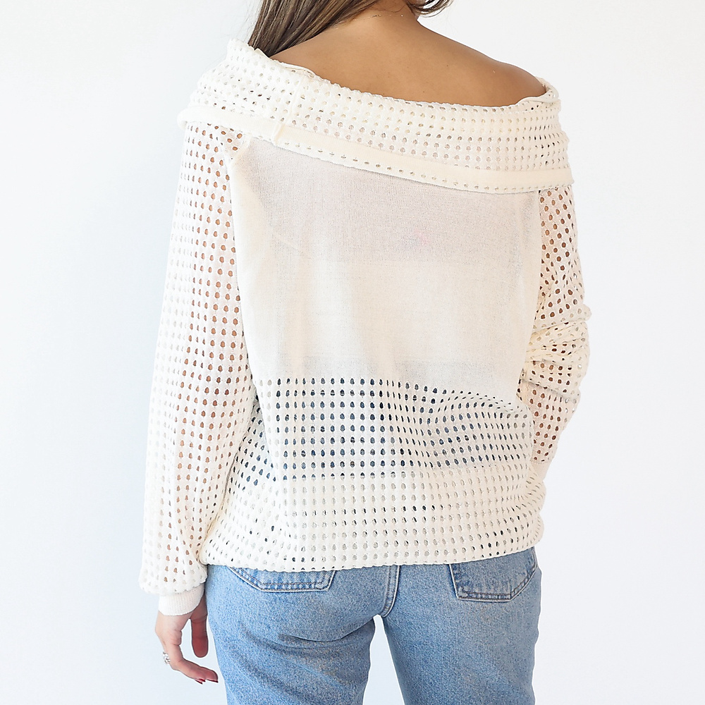 Knitted Beige Top