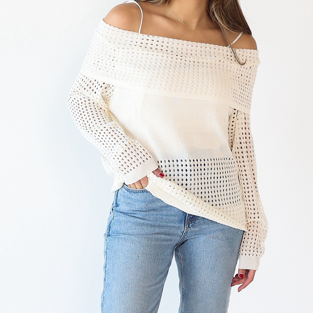 Knitted Beige Top
