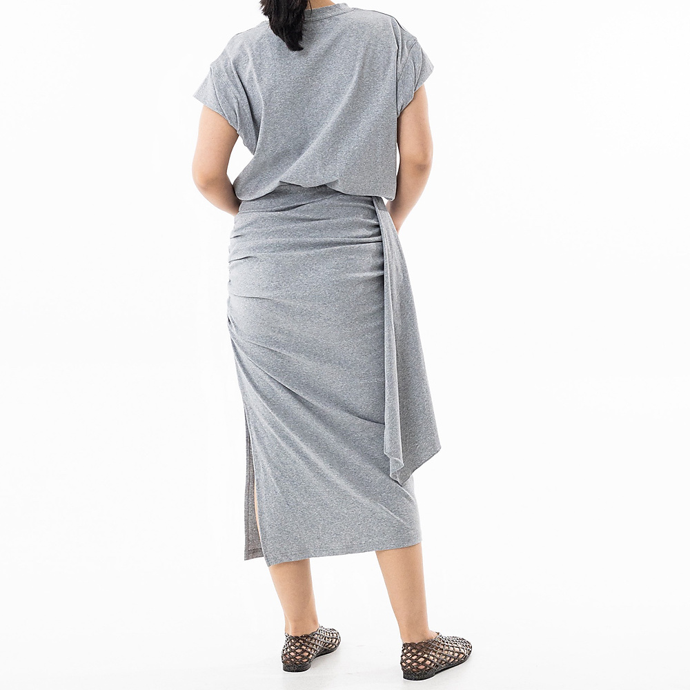Cotton Dress Grey