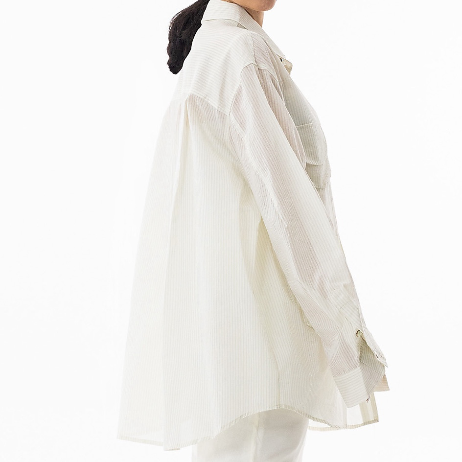 Pockets Top Off white