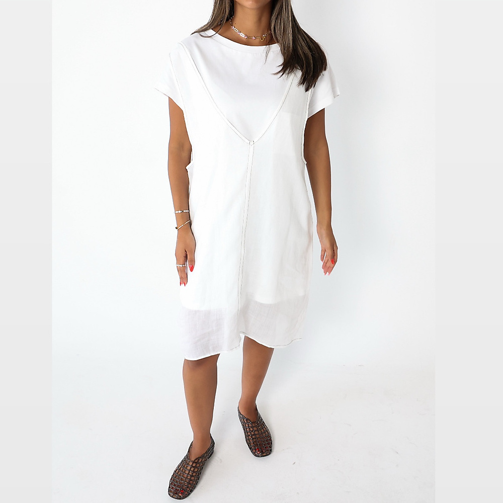 Double Dress White
