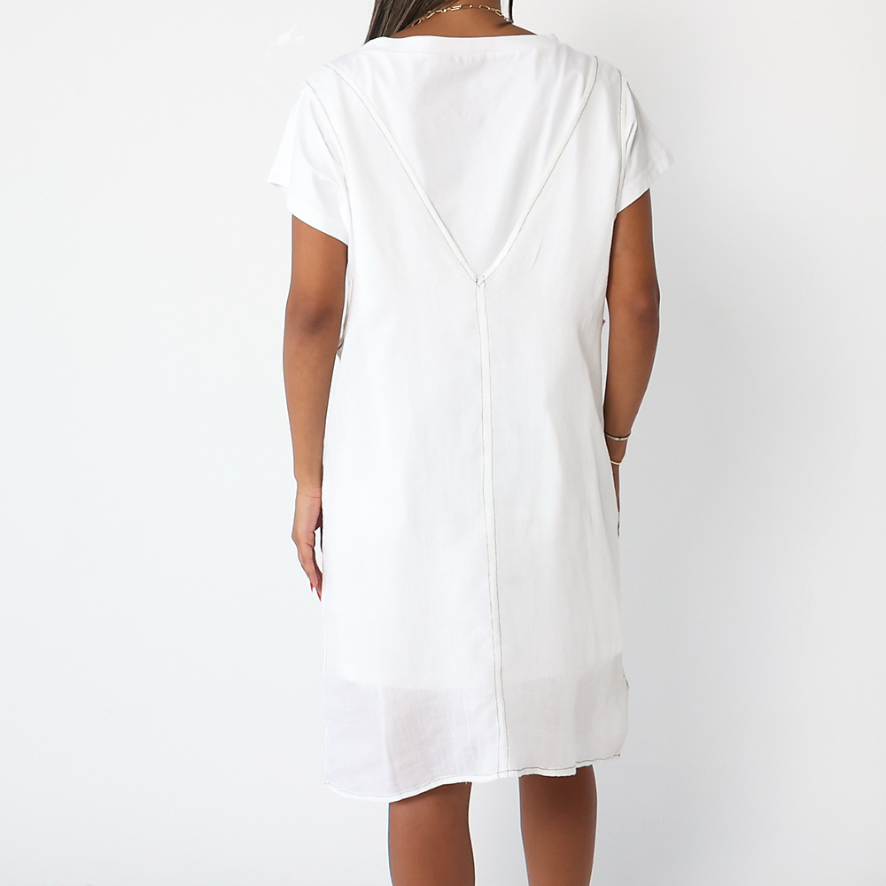 Double Dress White