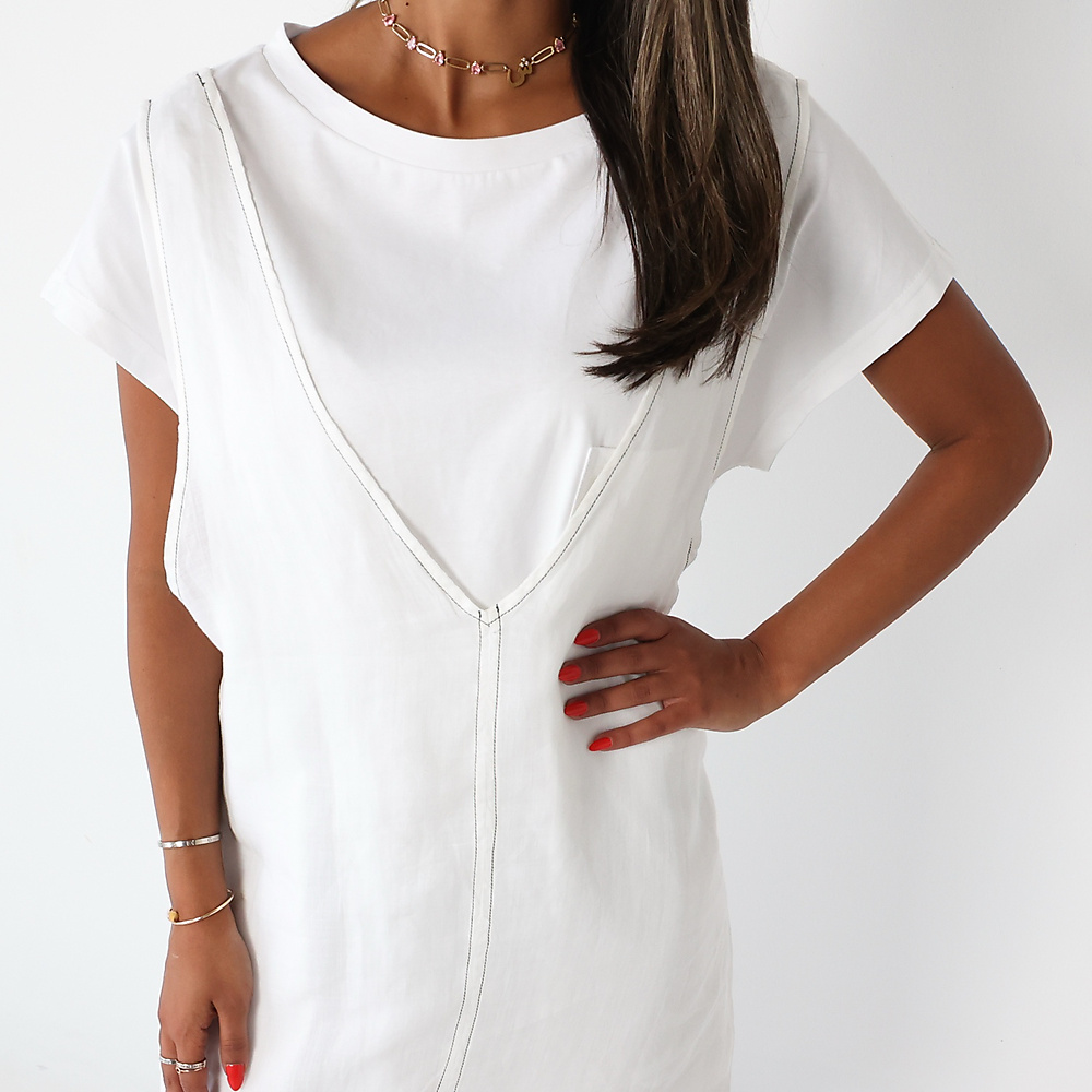 Double Dress White