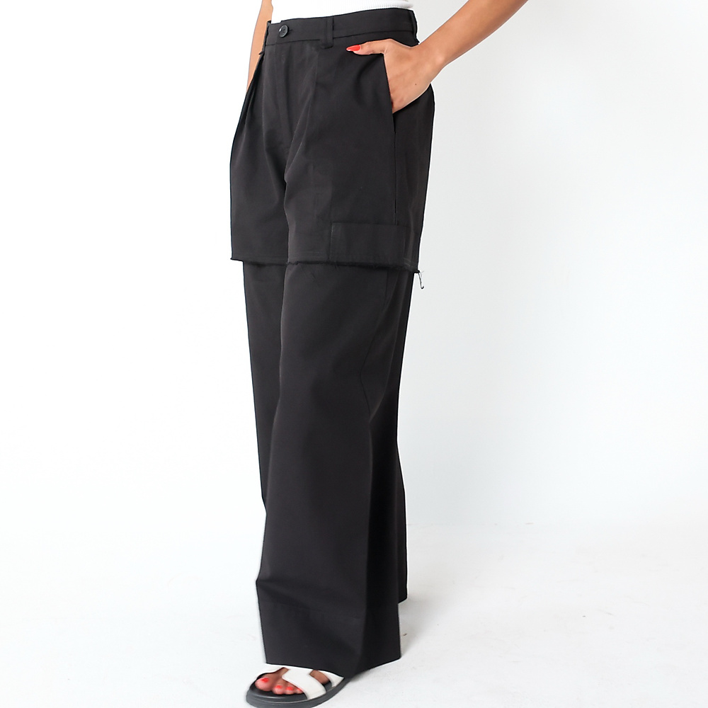 layerd black pants
