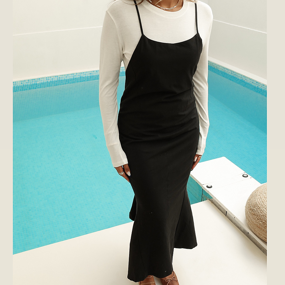 Black set Dress