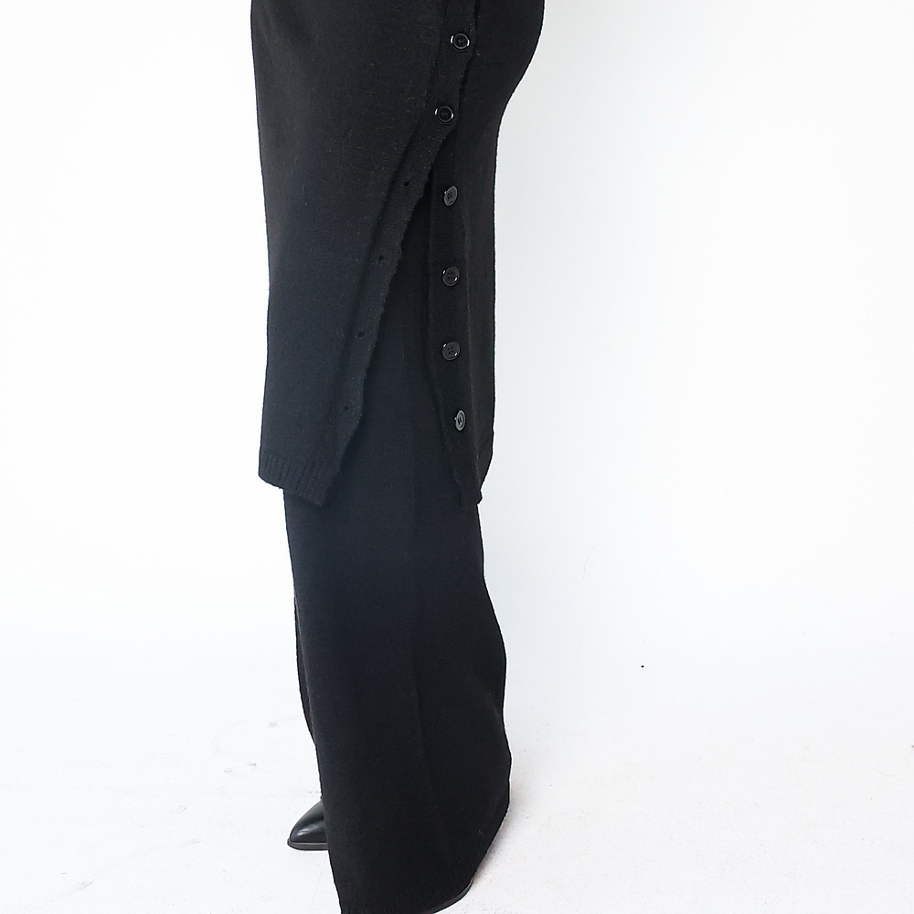Wool Skirt pants black